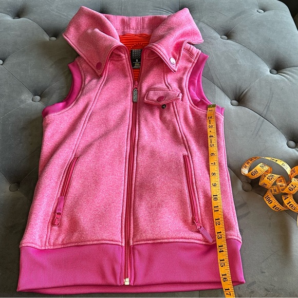Burton Women's Dryride Hooded Vest in Pink Size Small - Picture 7 of 9